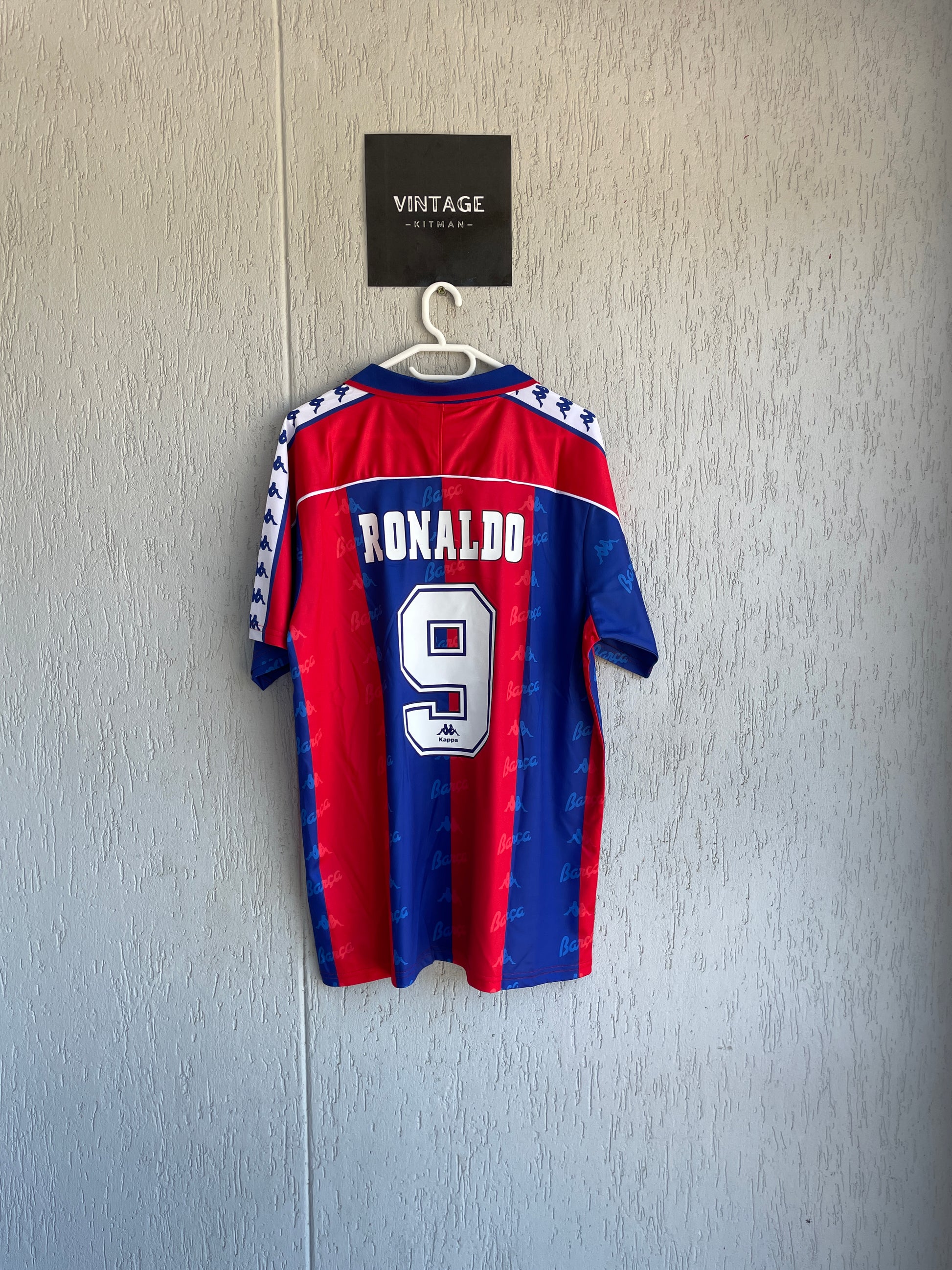 Barcelona 1992/95 Home Jersey – Vintage Kitman - Main Image