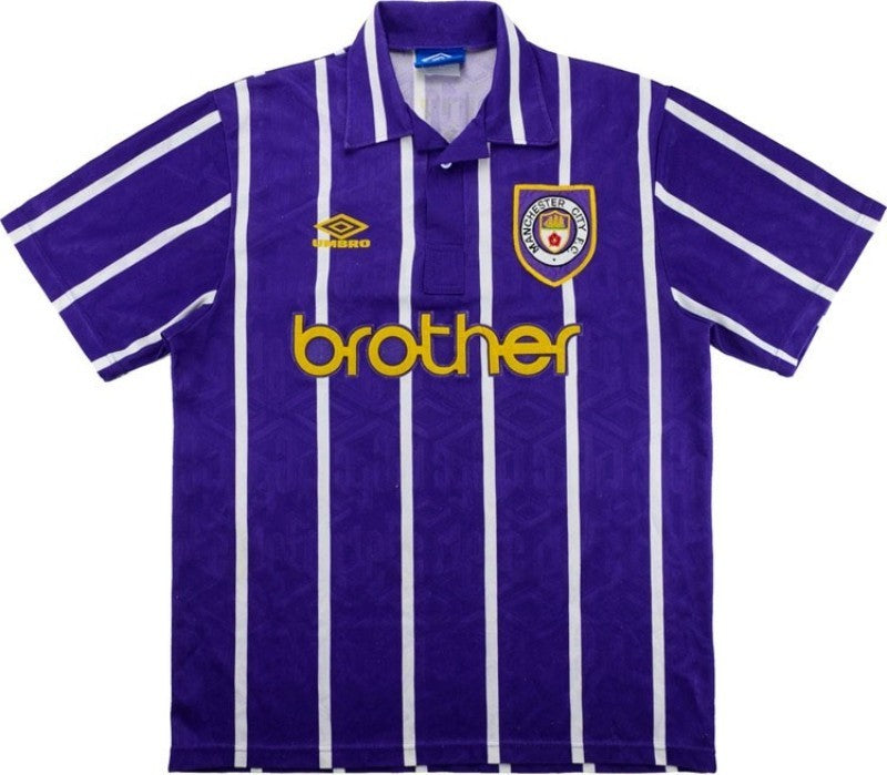 Manchester City 1992/94 Away Jersey