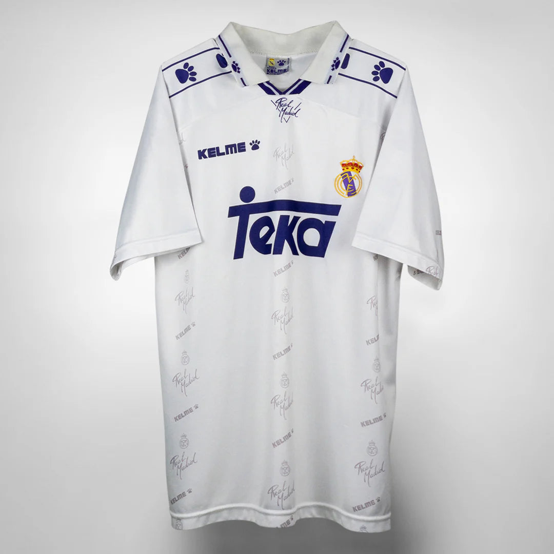 Real Madrid 1994/96 Home Jersey