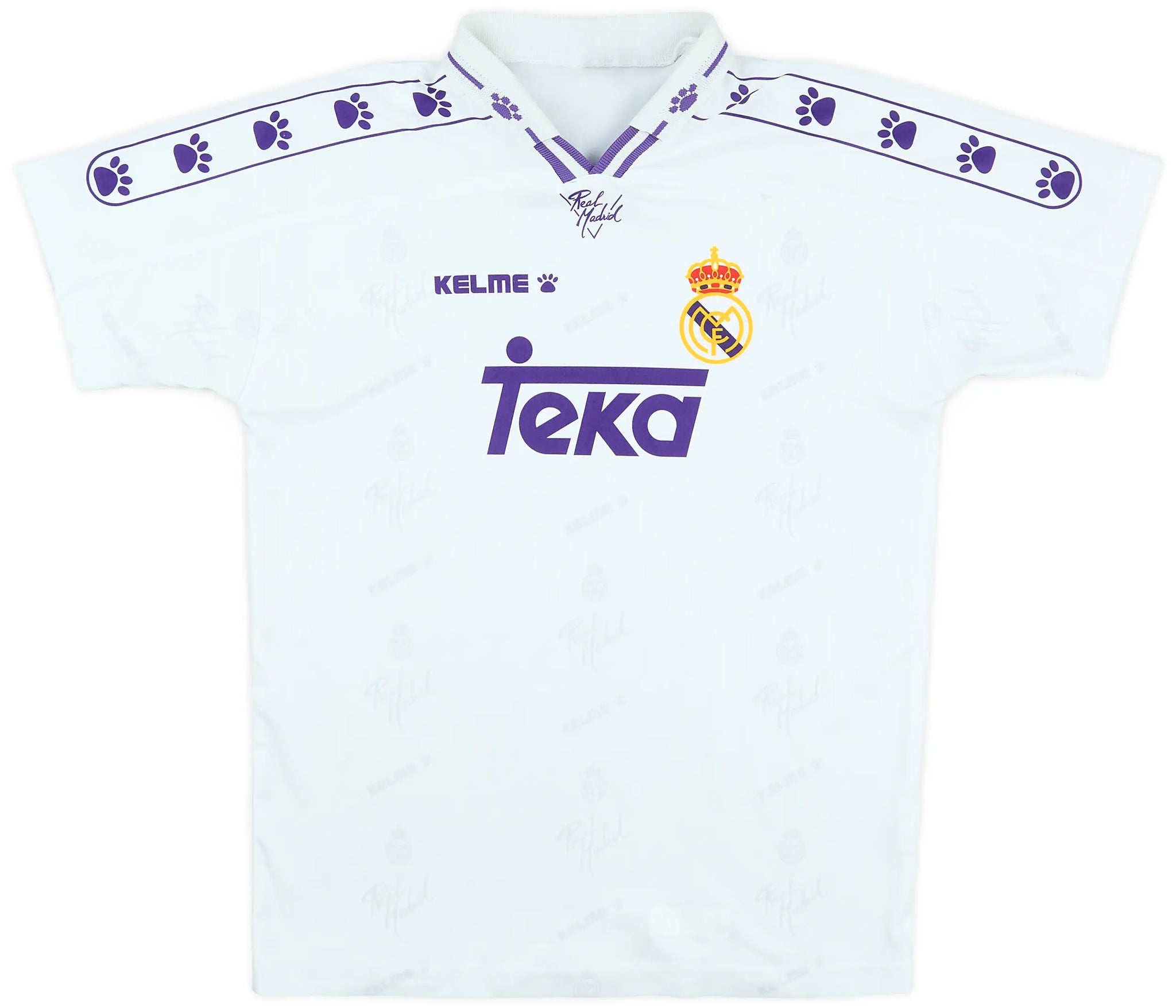Real Madrid 1994/96 Home Jersey