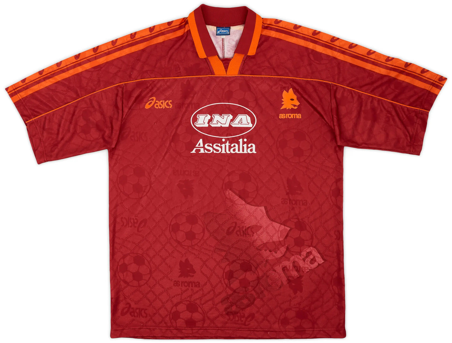 AS Roma 1995/96 Home Jersey