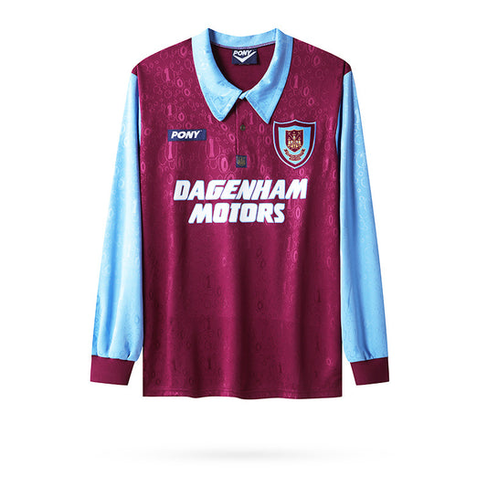West Ham 1995/97 Home Long Sleeve Jersey