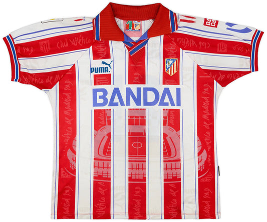 Atlético Madrid 1996/97 Home Jersey