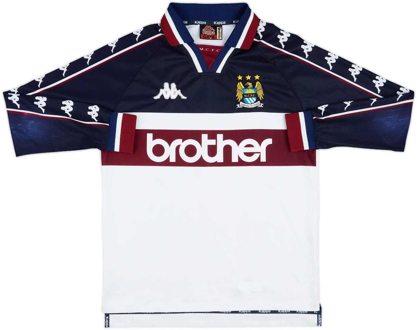 Manchester City 1997/98 Away Long Sleeve