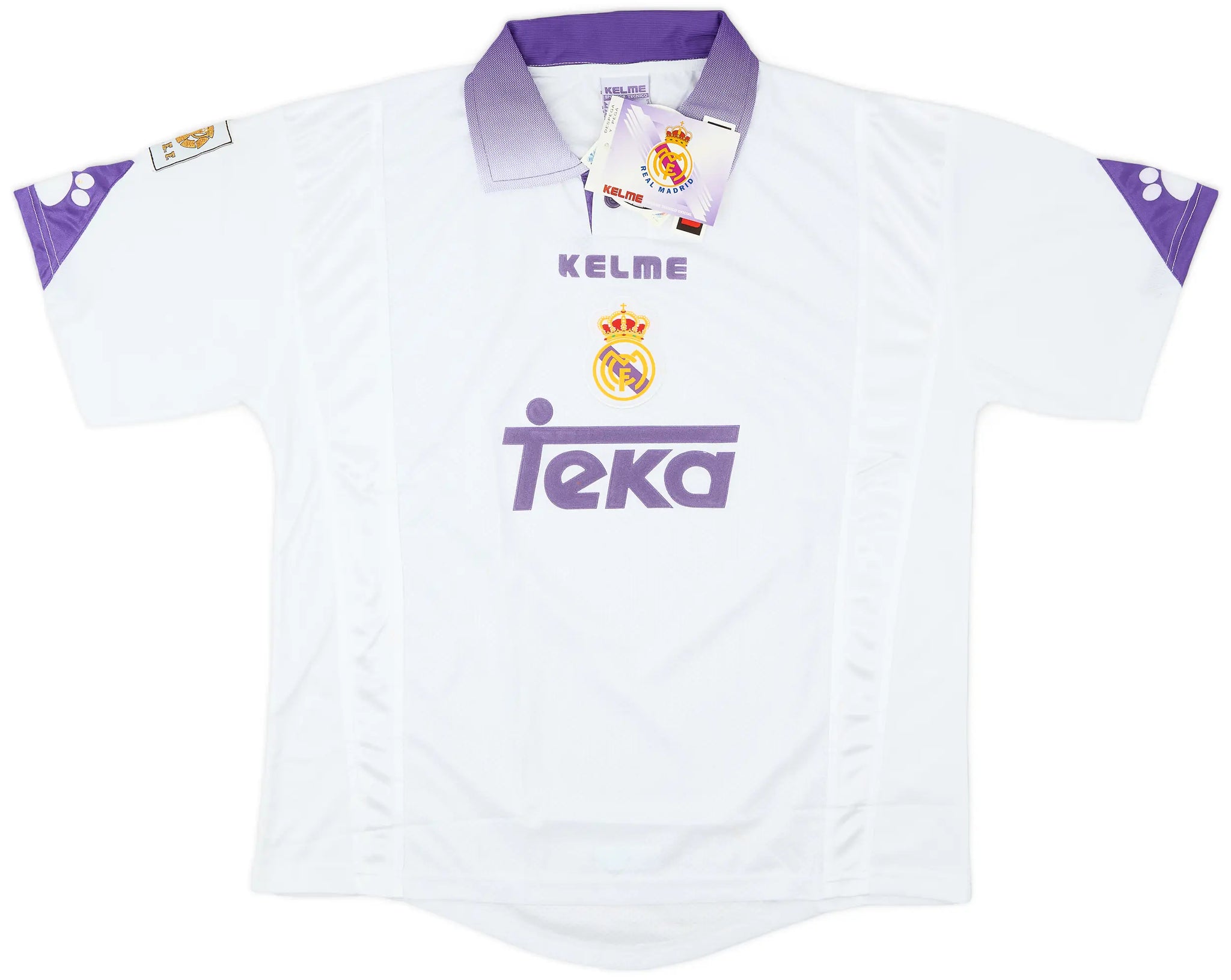 Real Madrid 1997/98 Home Jersey