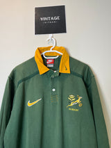 1998 Springboks Home Nike Retro Long Sleeve Rugby Jersey *Original* XL 10/10
