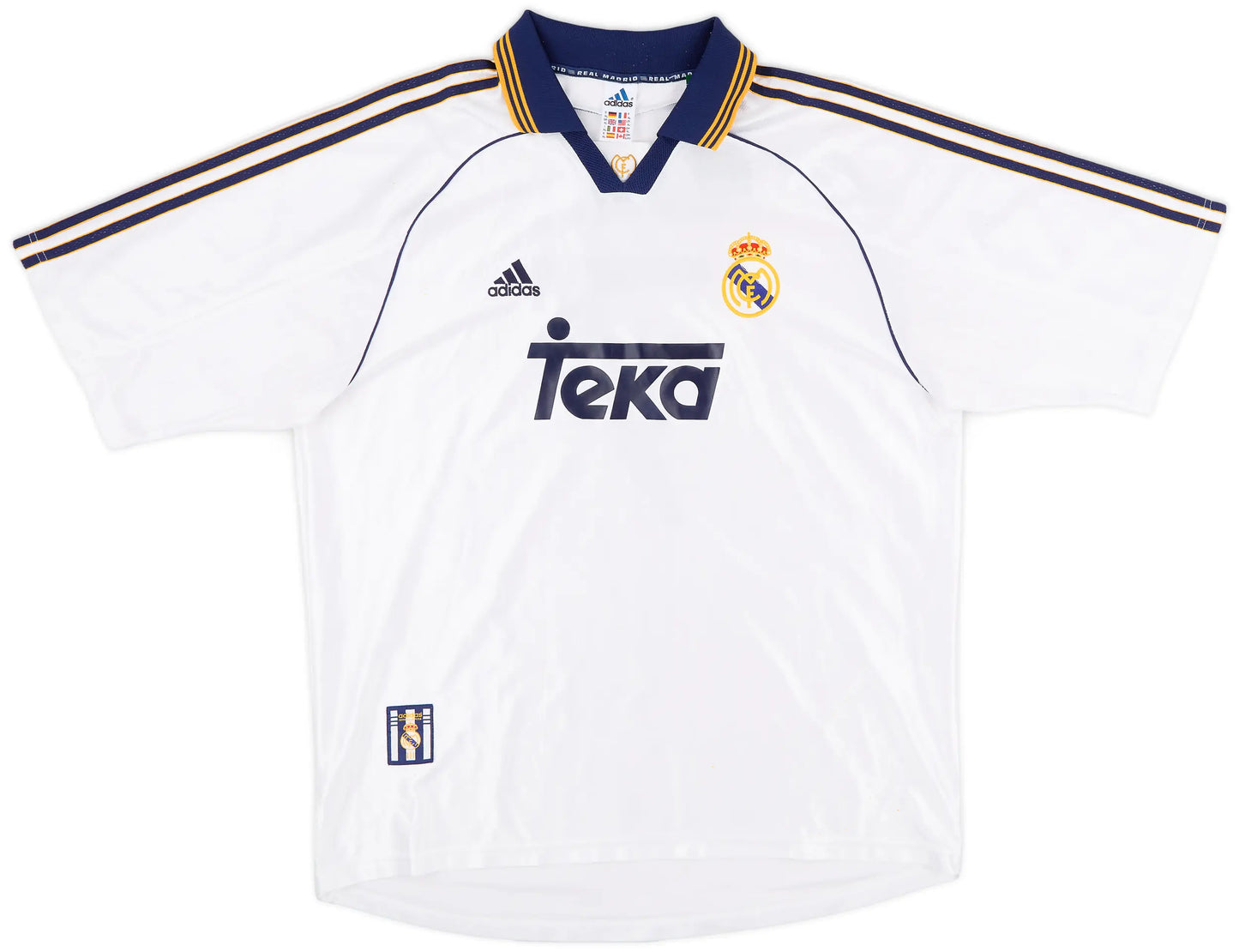 Real Madrid 1998/00 Home Jersey