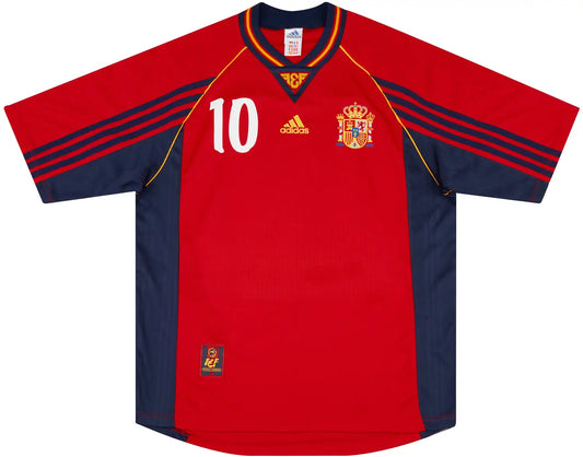 Spain 1998 Home Jersey