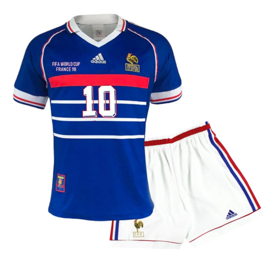 France Kids 1998 Home Jersey