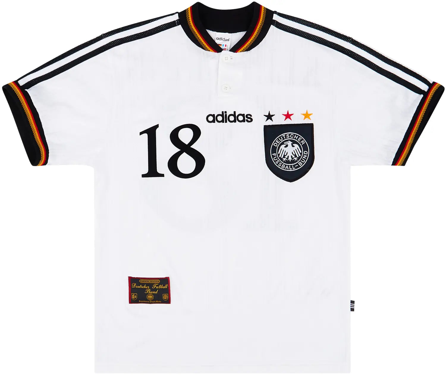 Germany 1996 Home Jersey