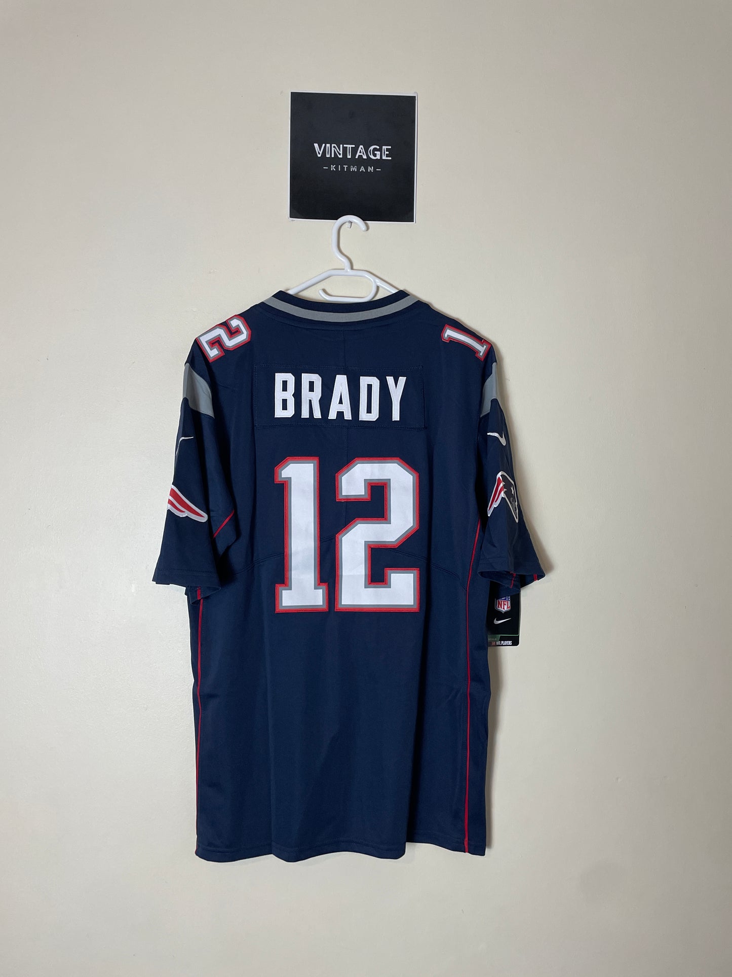 Patriots 2023 NFL Home #12 Tom BRADY (M)