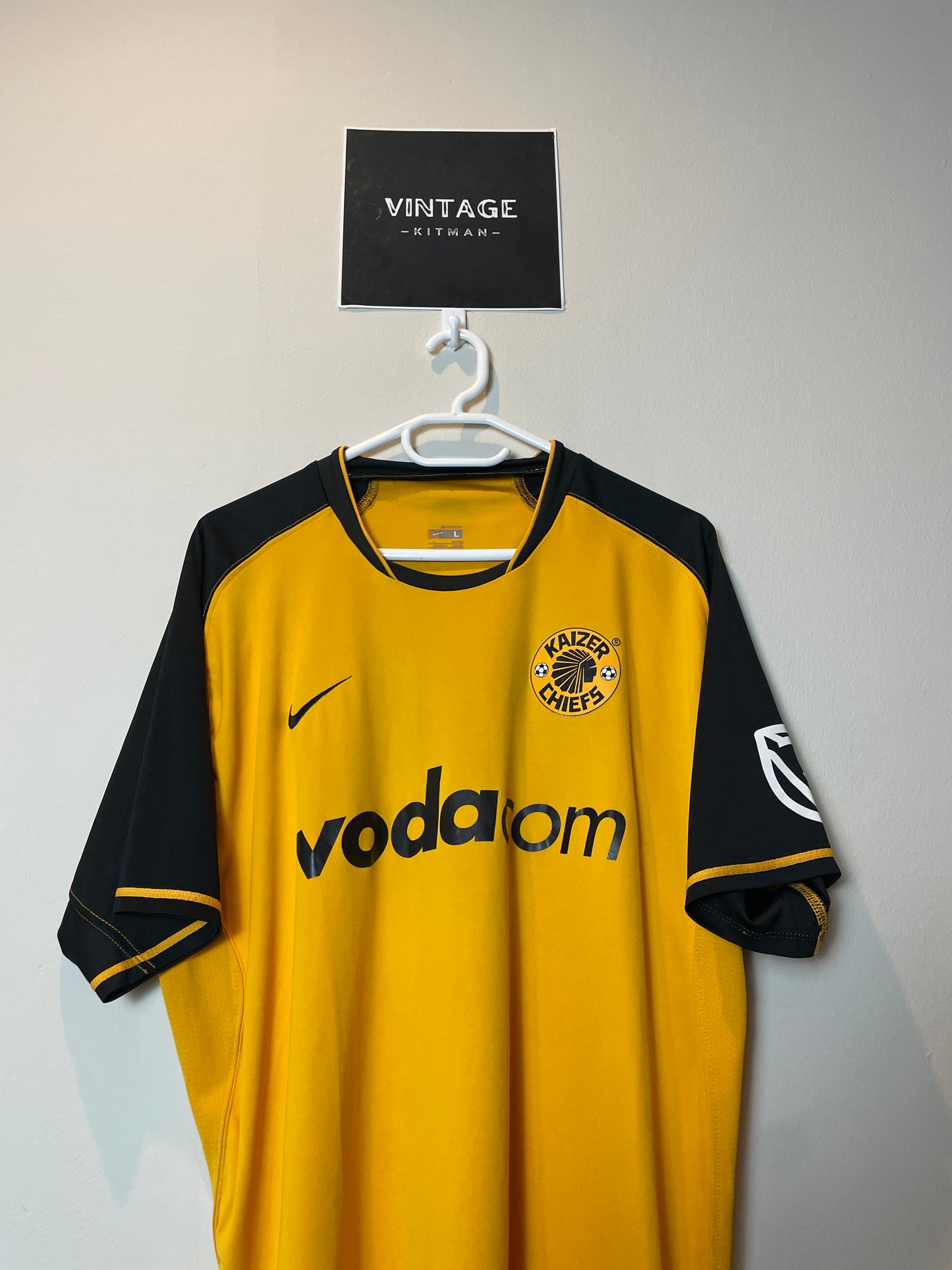 2007/08 Kaizer Chiefs Home Retro Jersey *Original* Medium & Large 9/10