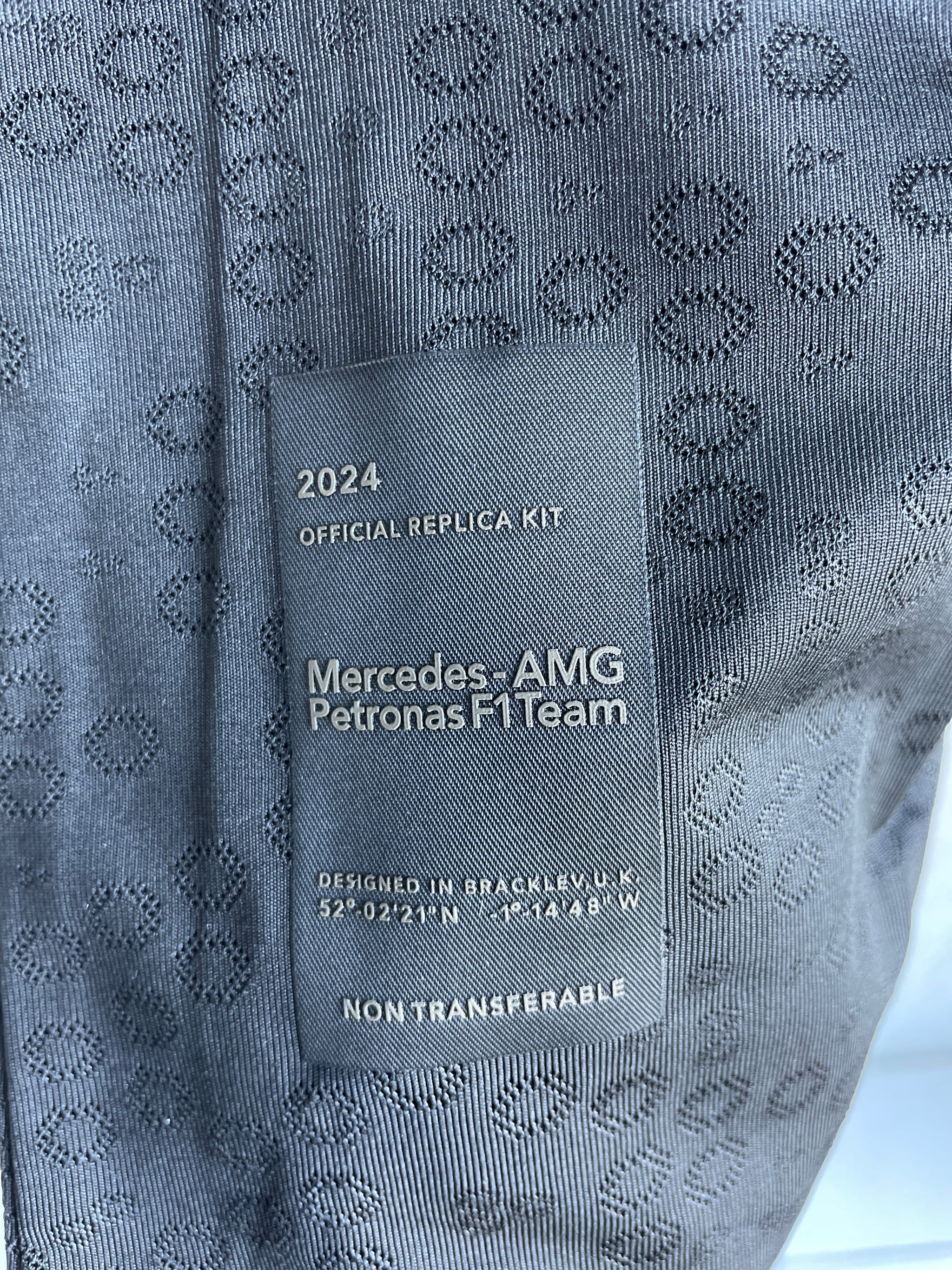 Mercedes 2024 F1 Team Tee Shirt - Black (L)