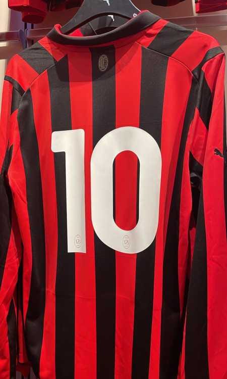 AC Milan 2024/25 125th Anniversary Home Long Sleeve Fan Version Jersey