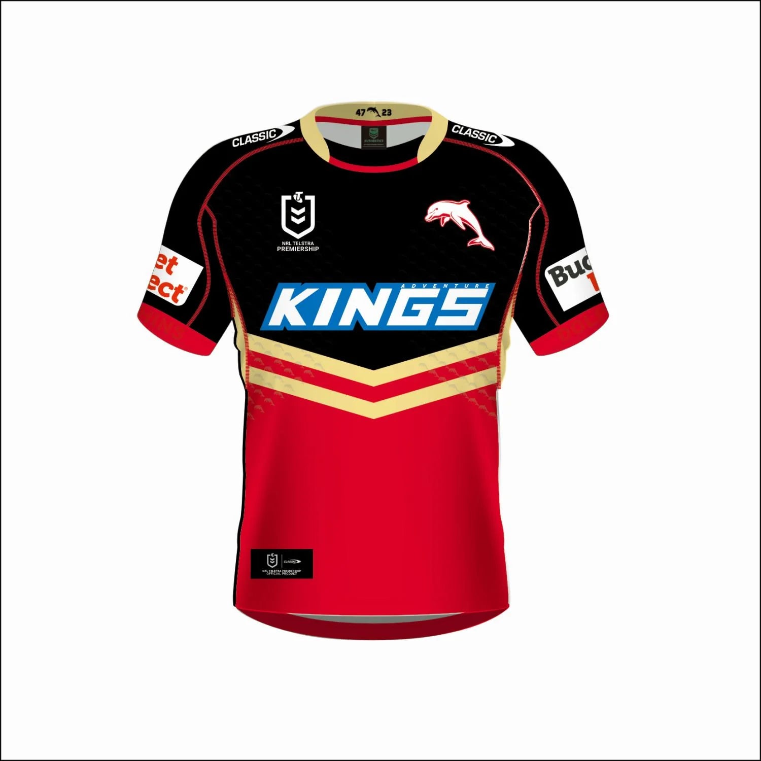 Dolphins 2025 Away NRL Jersey