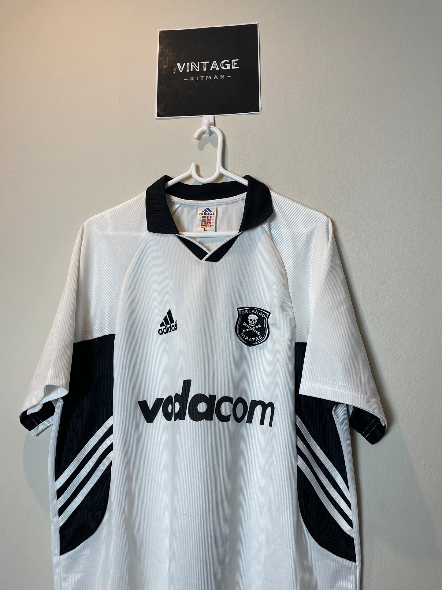 2000/01 Orlando Pirates Home Retro Jersey *Original* L 10/10