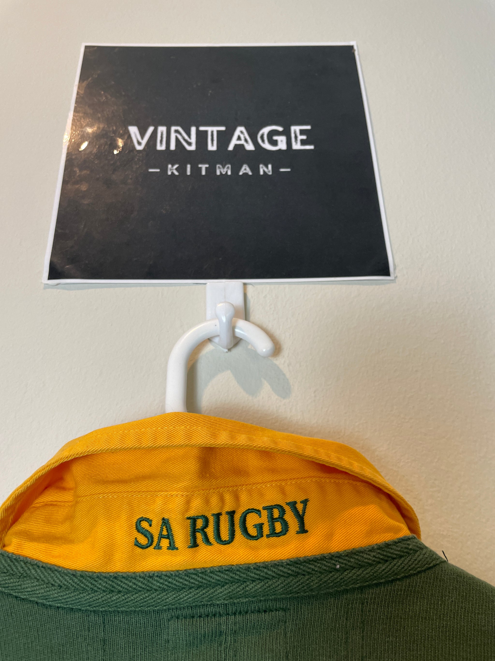 1998 Springboks Home Nike Retro Long Sleeve Rugby Jersey *Original* XL 10/10