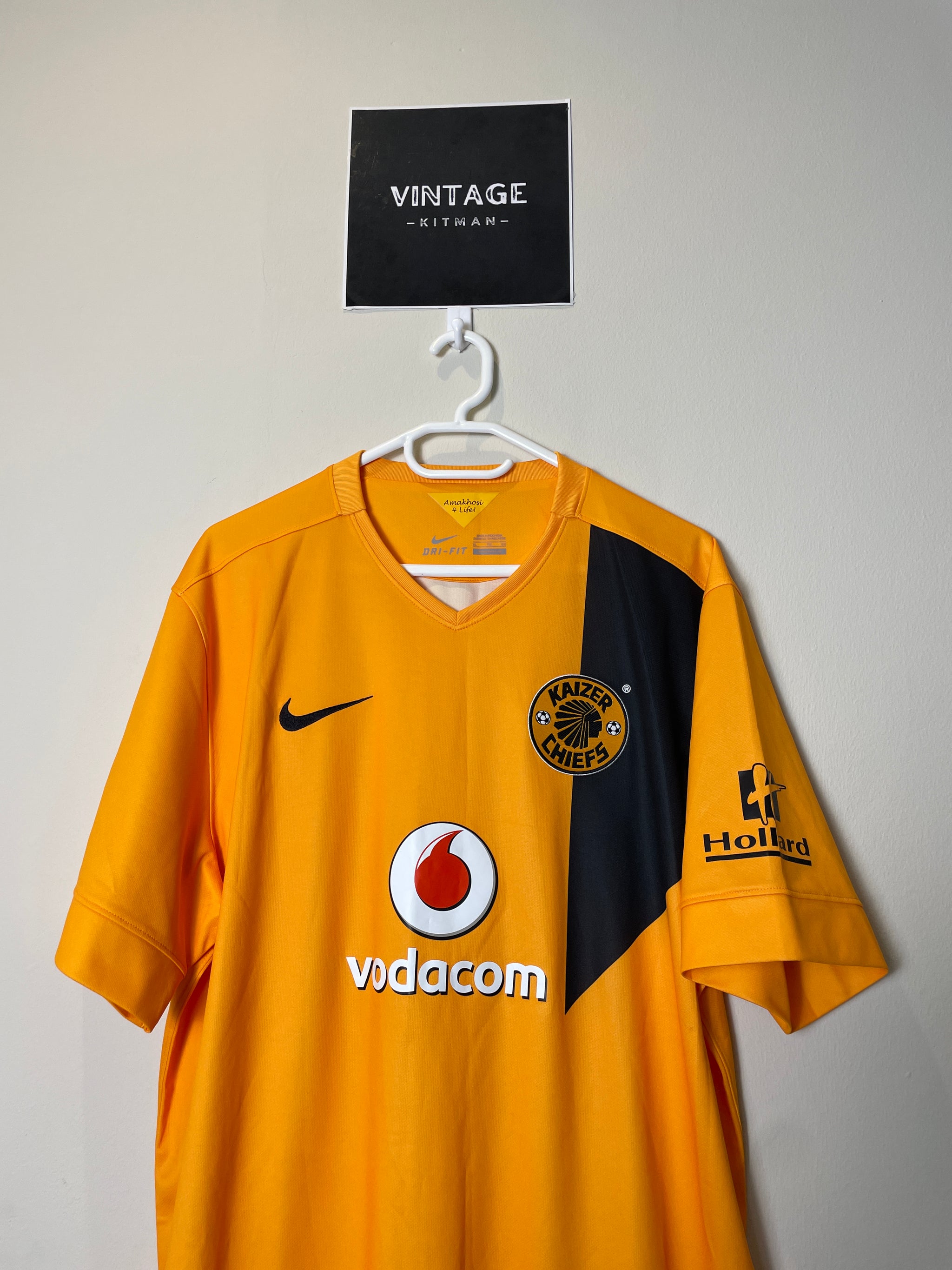 2014/15 Kaizer Chiefs Home Retro Jersey *Original* XL 10/10