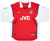 Arsenal 1998/99 Home Long Sleeve Retro Jersey
