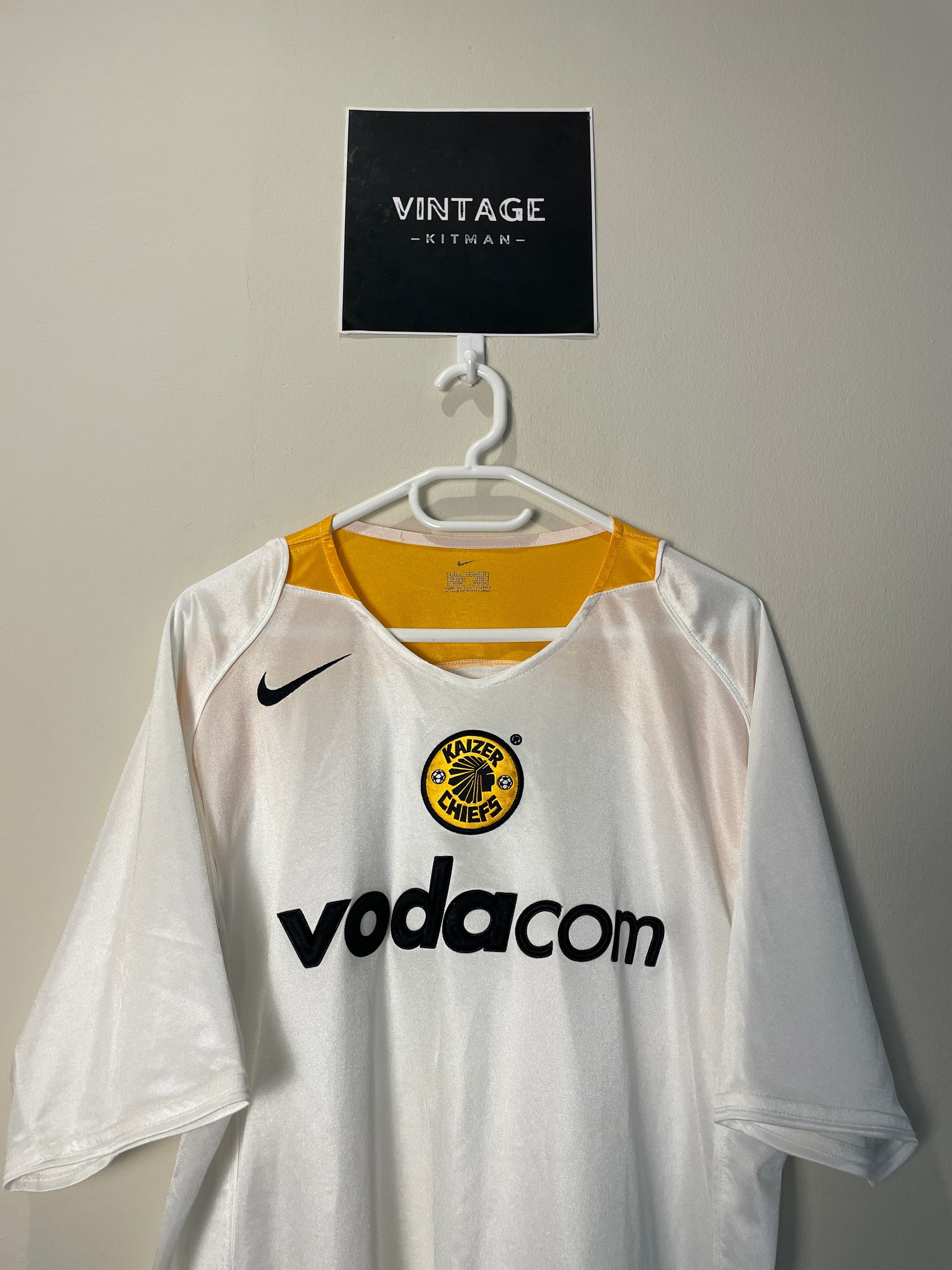 2004/05 Kaizer Chiefs Away Retro Jersey *Original* L 7/10
