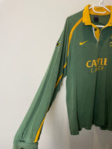 2002 Springboks Home Nike Retro Long Sleeve Rugby Jersey *Original* XL 7/10