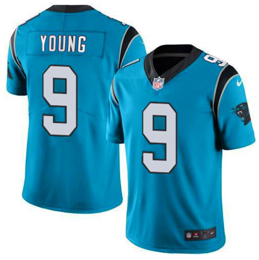 Carolina Panthers 2023 Alternate Blue NFL Jersey