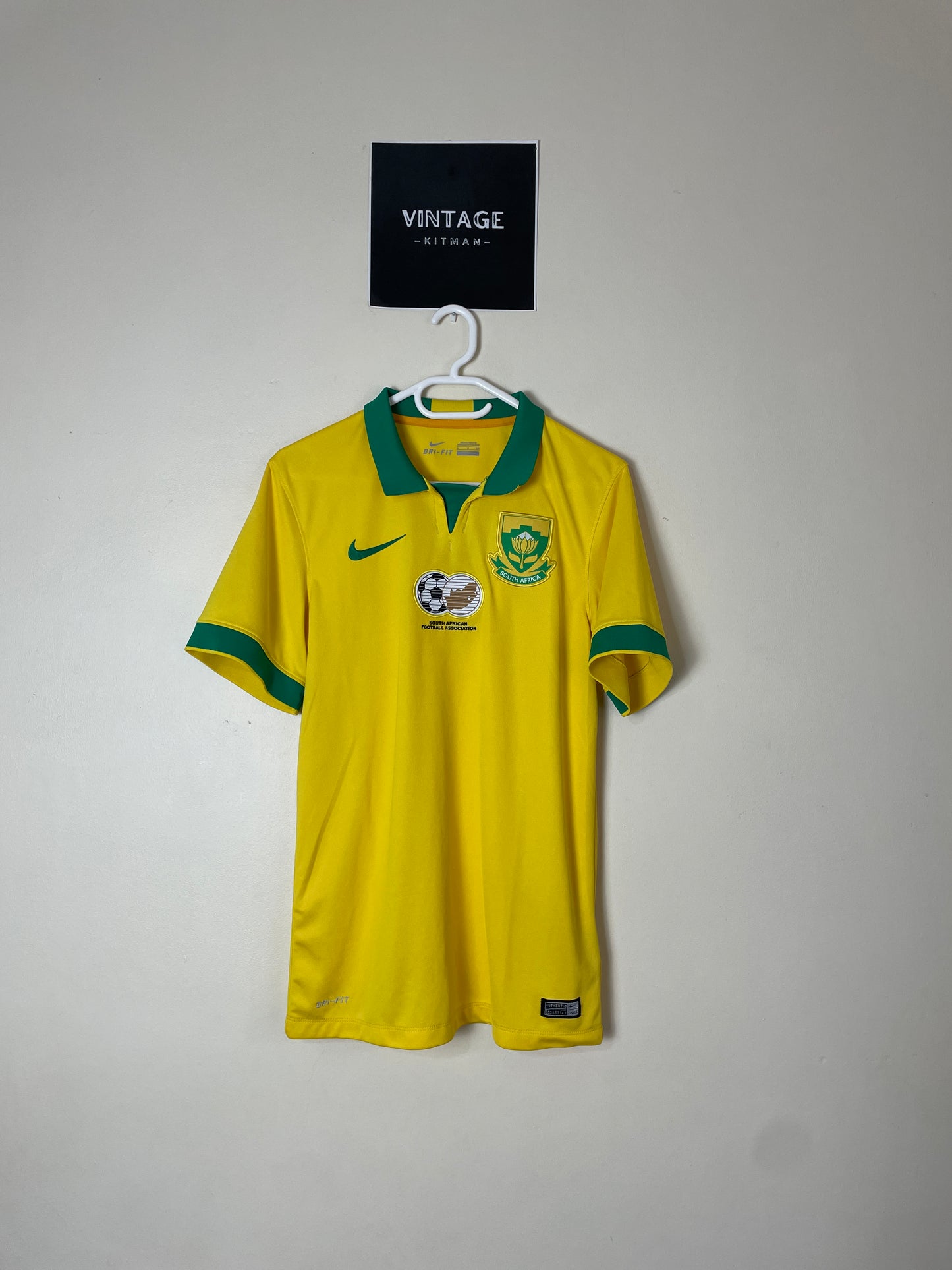 2015 Bafana Bafana Home Retro Jersey *Original* Large & Small 10/10