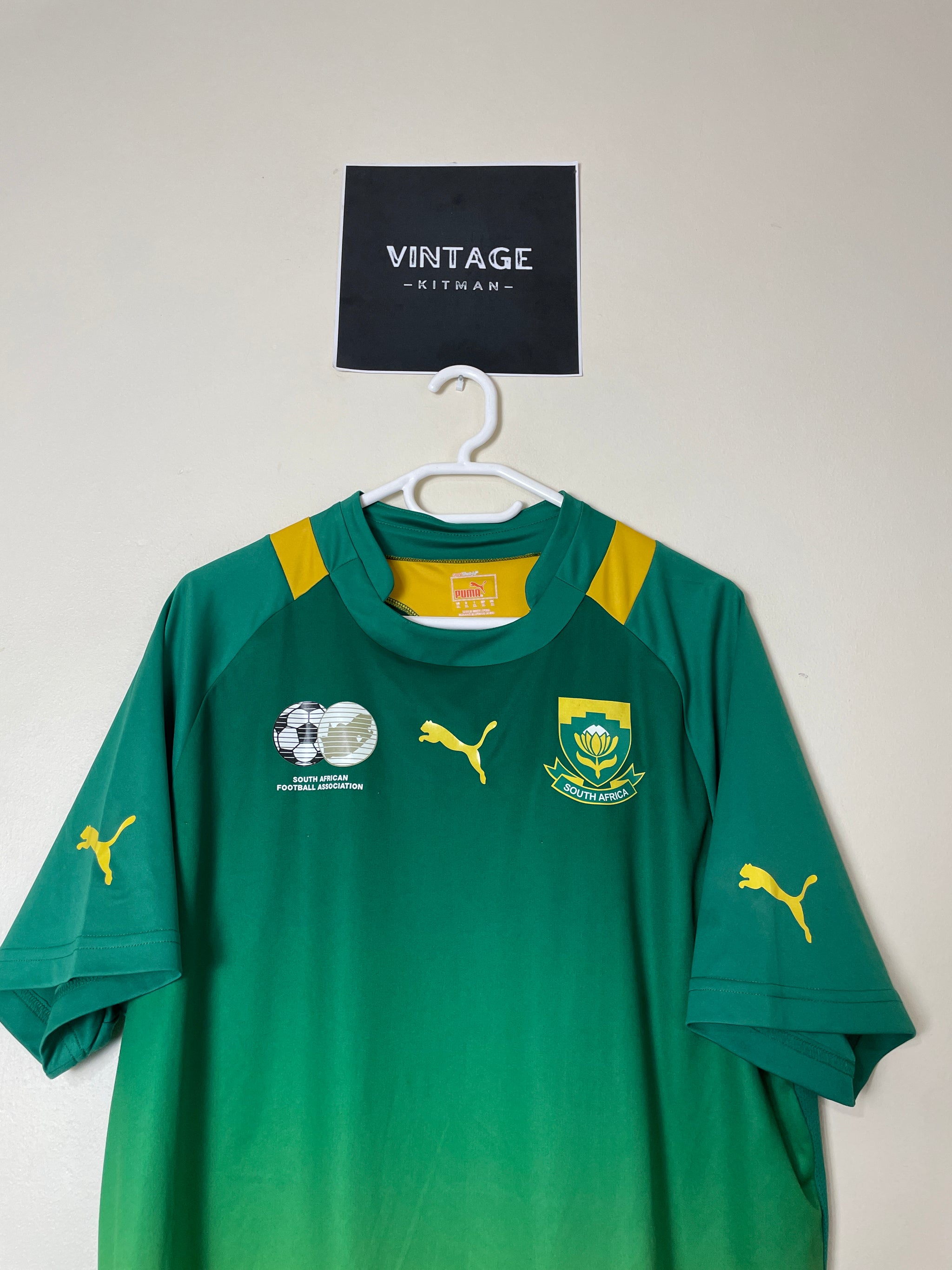 2012 Bafana Bafana Away Retro Jersey *Original* XL 10/10