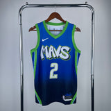 Dallas Mavericks 2019-20 Blue Swingman Jersey - Fly City Edition