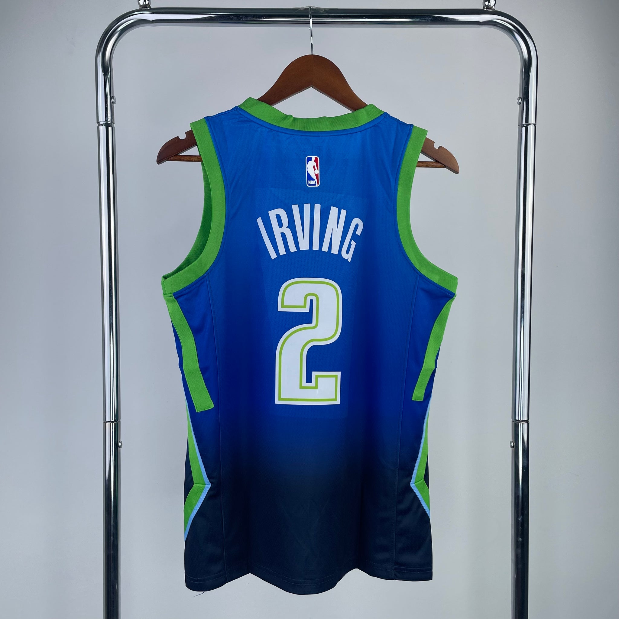 Dallas Mavericks 2019-20 Blue Swingman Jersey - Fly City Edition