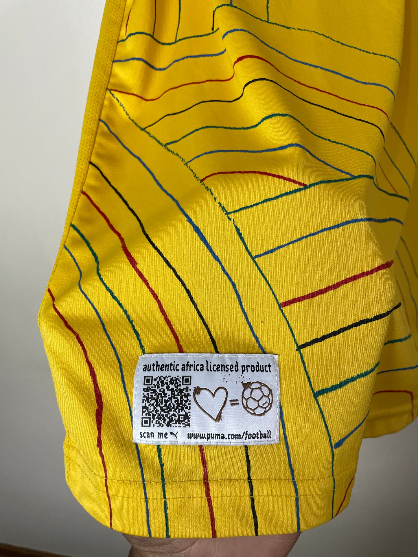 2012 Bafana Bafana Home Retro Jersey *Original* X-Large & Small 10/10