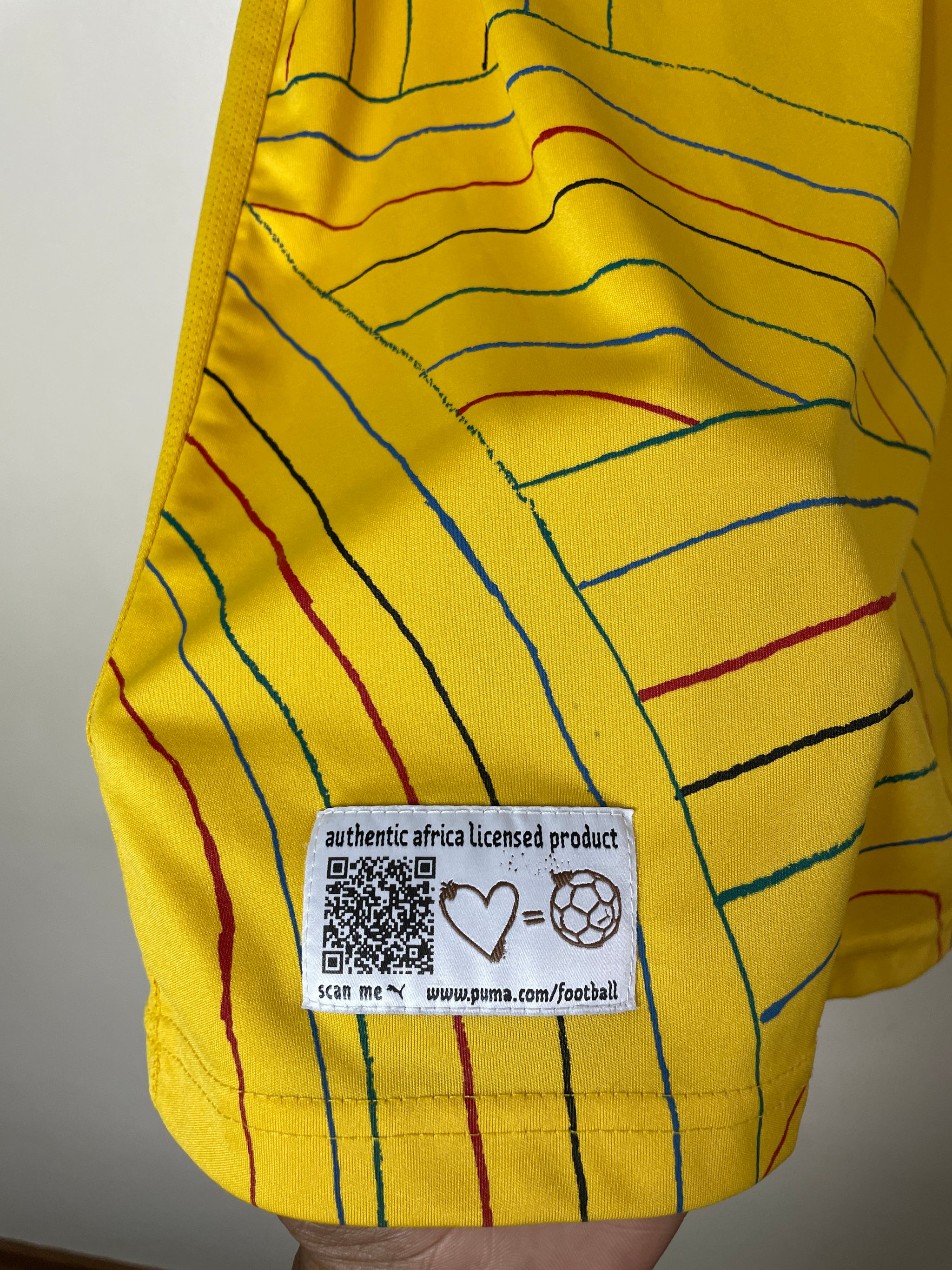 2012 Bafana Bafana Home Retro Jersey *Original* X-Large & Small 10/10