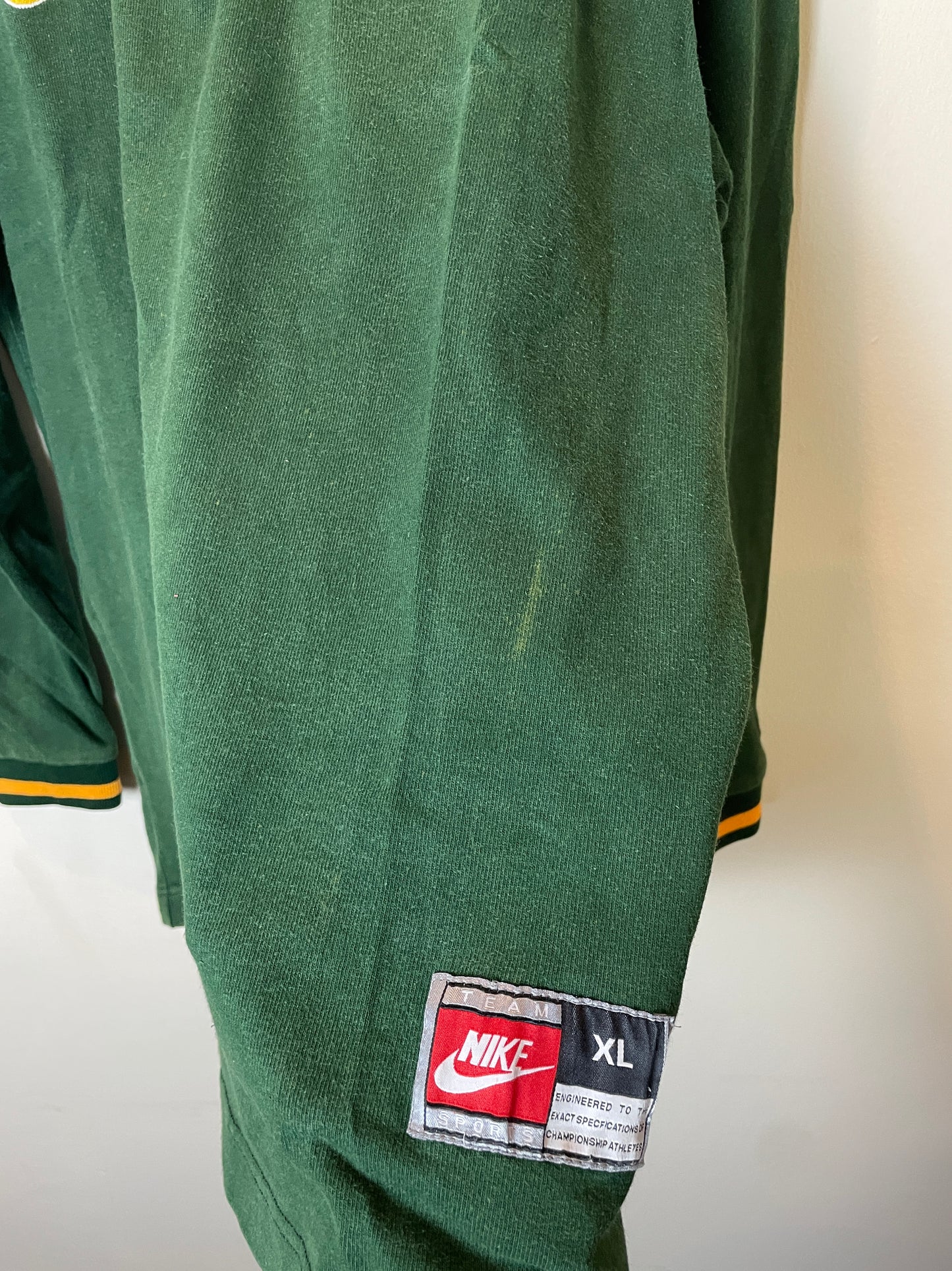 1998/99 Springboks Home Nike Retro Long Sleeve Rugby Jersey *Original* XL 9/10