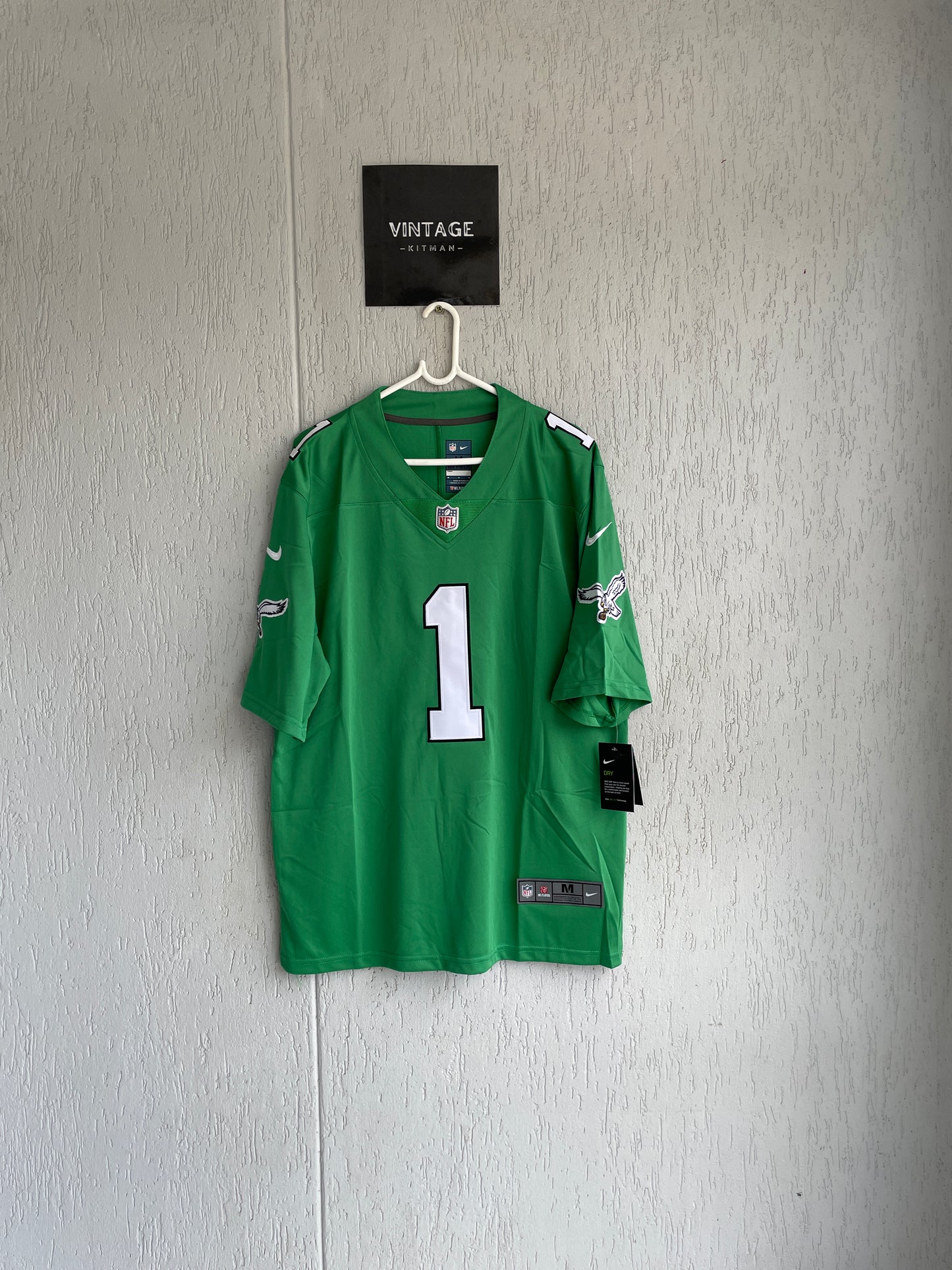 Philadelphia Eagles 2023 Throwback Green NFL Jersey