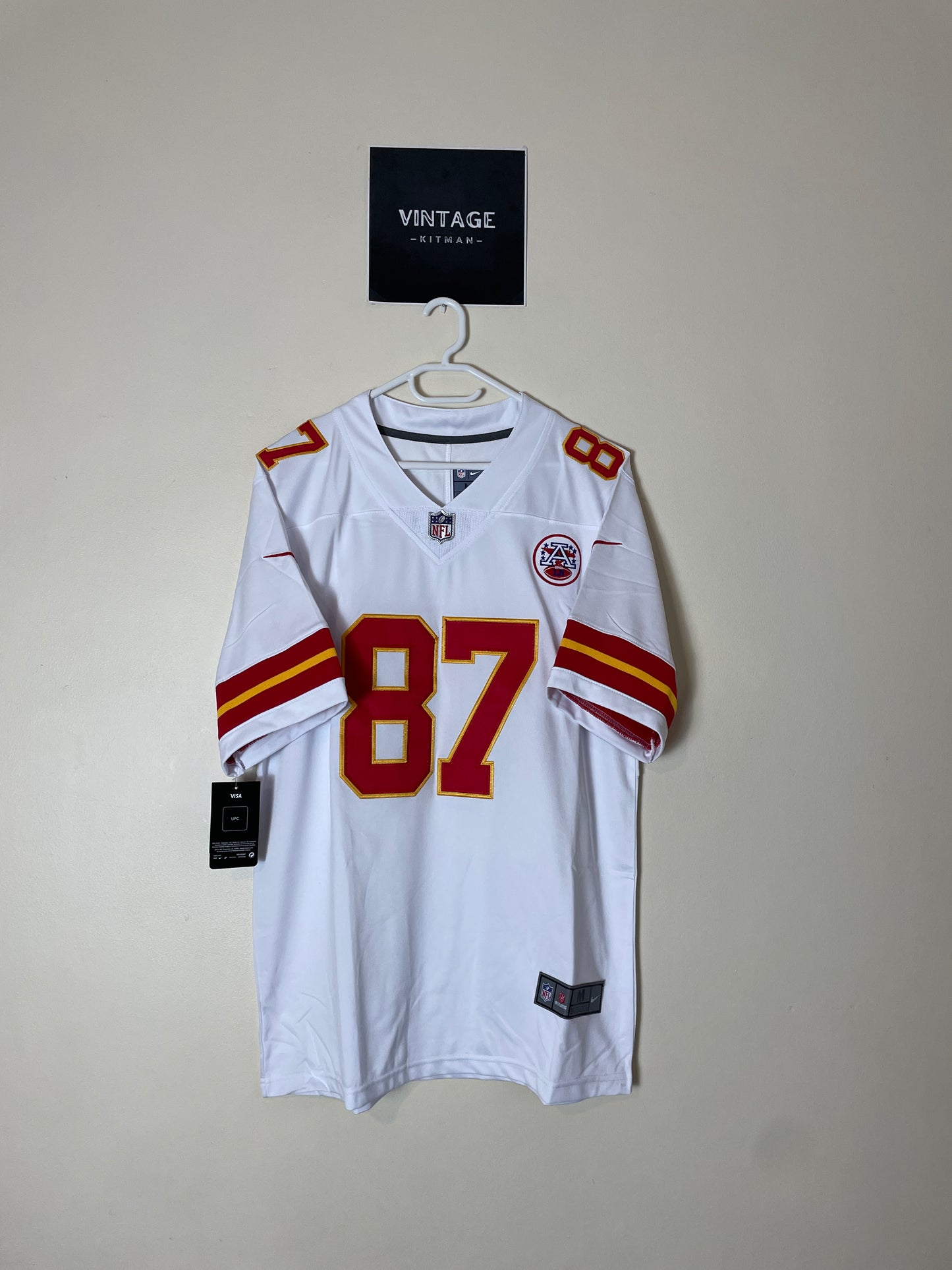 Kansas City Chiefs NFL Away Jersey #87 Travis KELCE