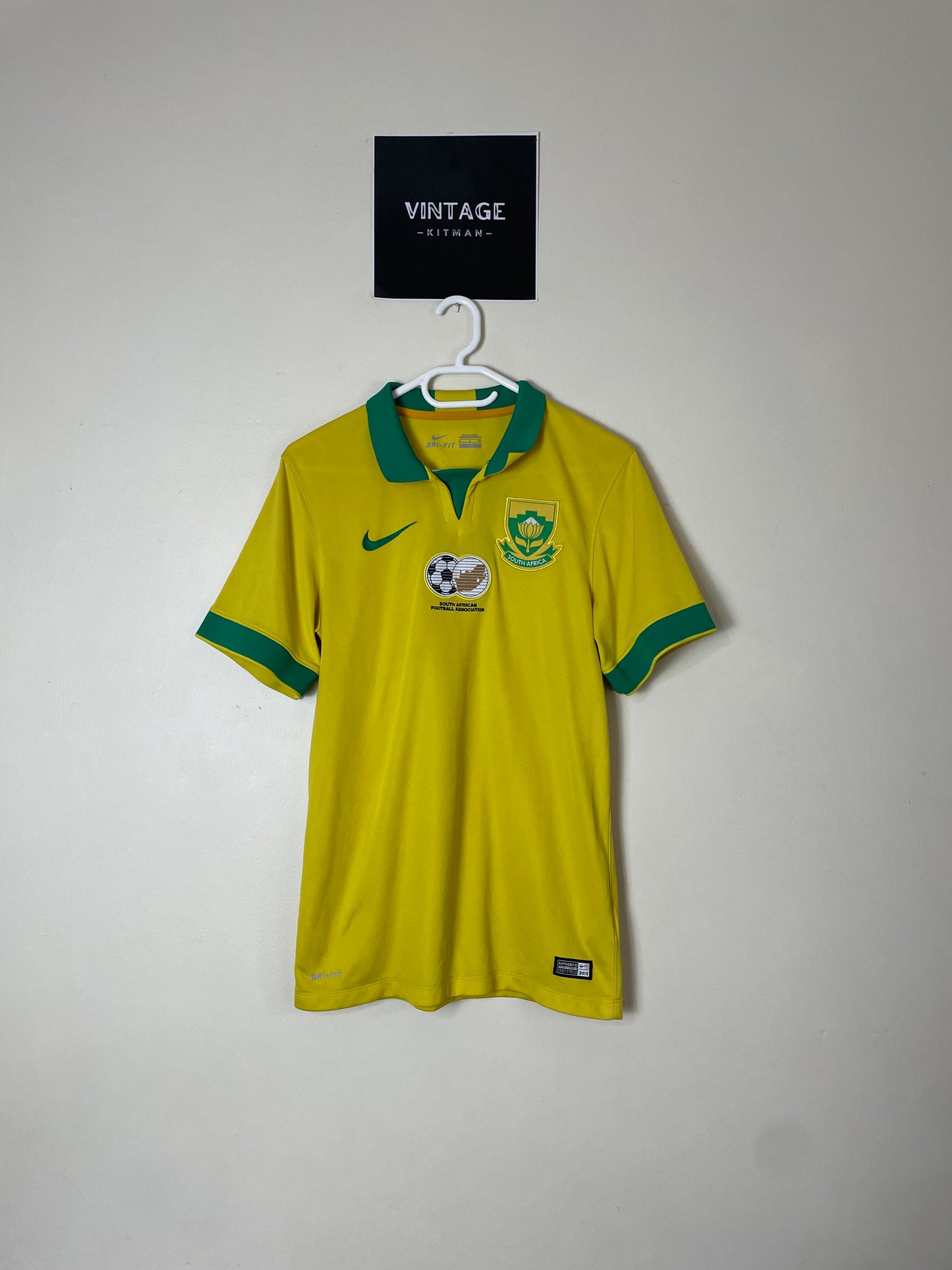 2015 Bafana Bafana Home Retro Jersey *Original* Large & Small 10/10