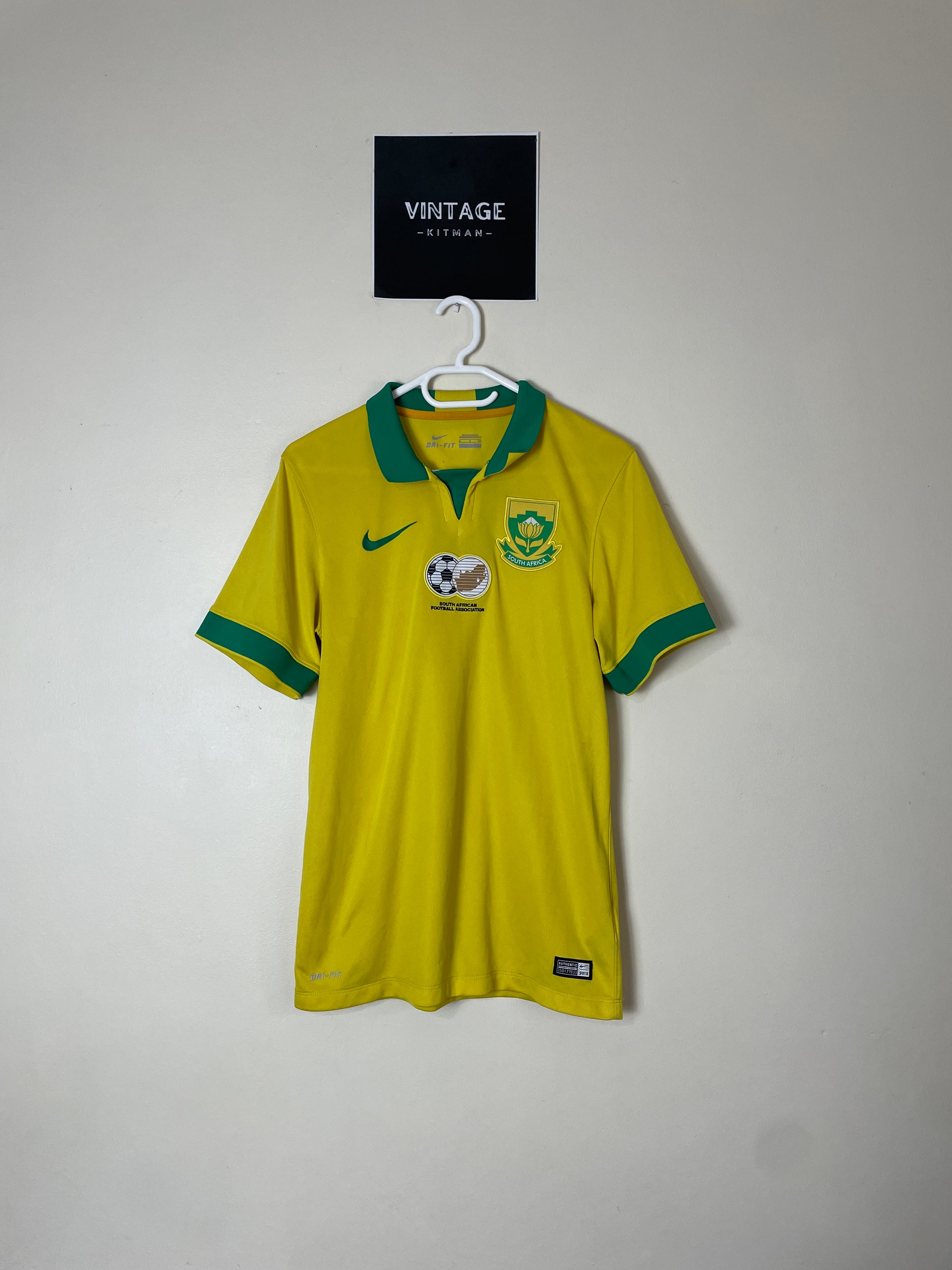2015 Bafana Bafana Home Retro Jersey *Original* Large & Small 10/10