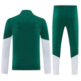 Italy 20265 Green Halz-Zip Tracksuit Set