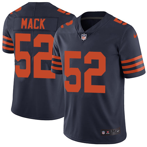 Chicago Bears 2017-18 Throwback Navy NFL Jersey