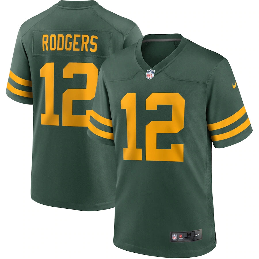 Green Bay Packers 2023 Throwback Green NFL Jersey