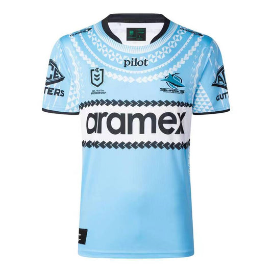 Cronulla Sharks 2025 Pasifika NRL Jersey