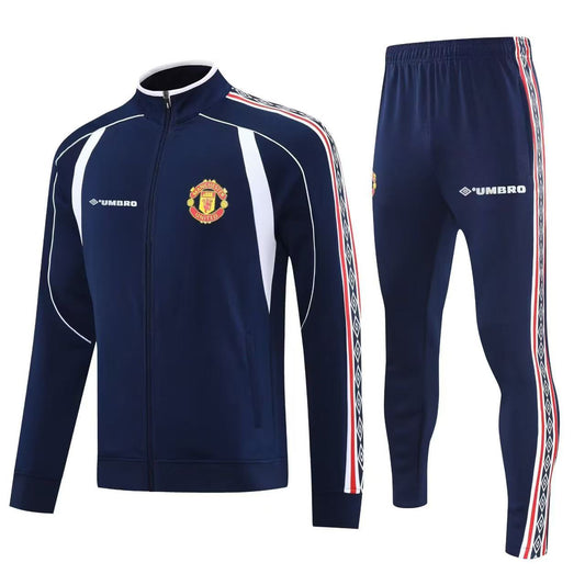 Manchester United 1999 Retro Full-Zip Tracksuit Set